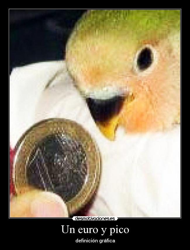 Un euro y pico -