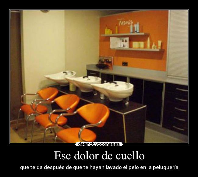 Ese dolor de cuello -