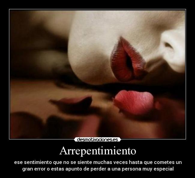 Arrepentimiento - 