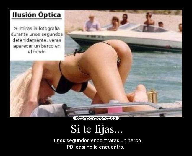 Si te fijas... - 