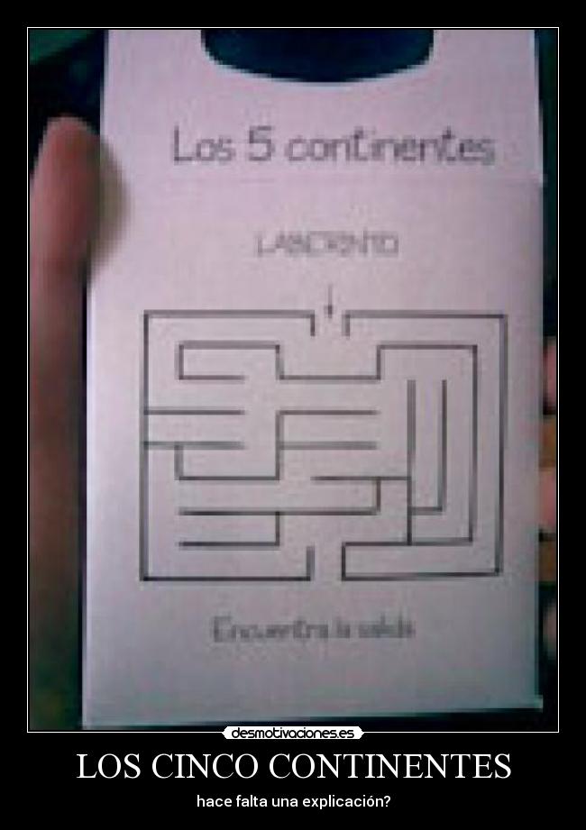 LOS CINCO CONTINENTES - 