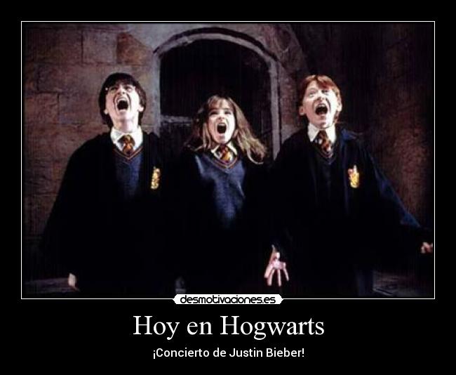 Hoy en Hogwarts - ¡Concierto de Justin Bieber!