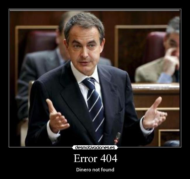 Error 404 - Dinero not found