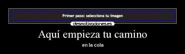 Aquí empieza tu camino - 