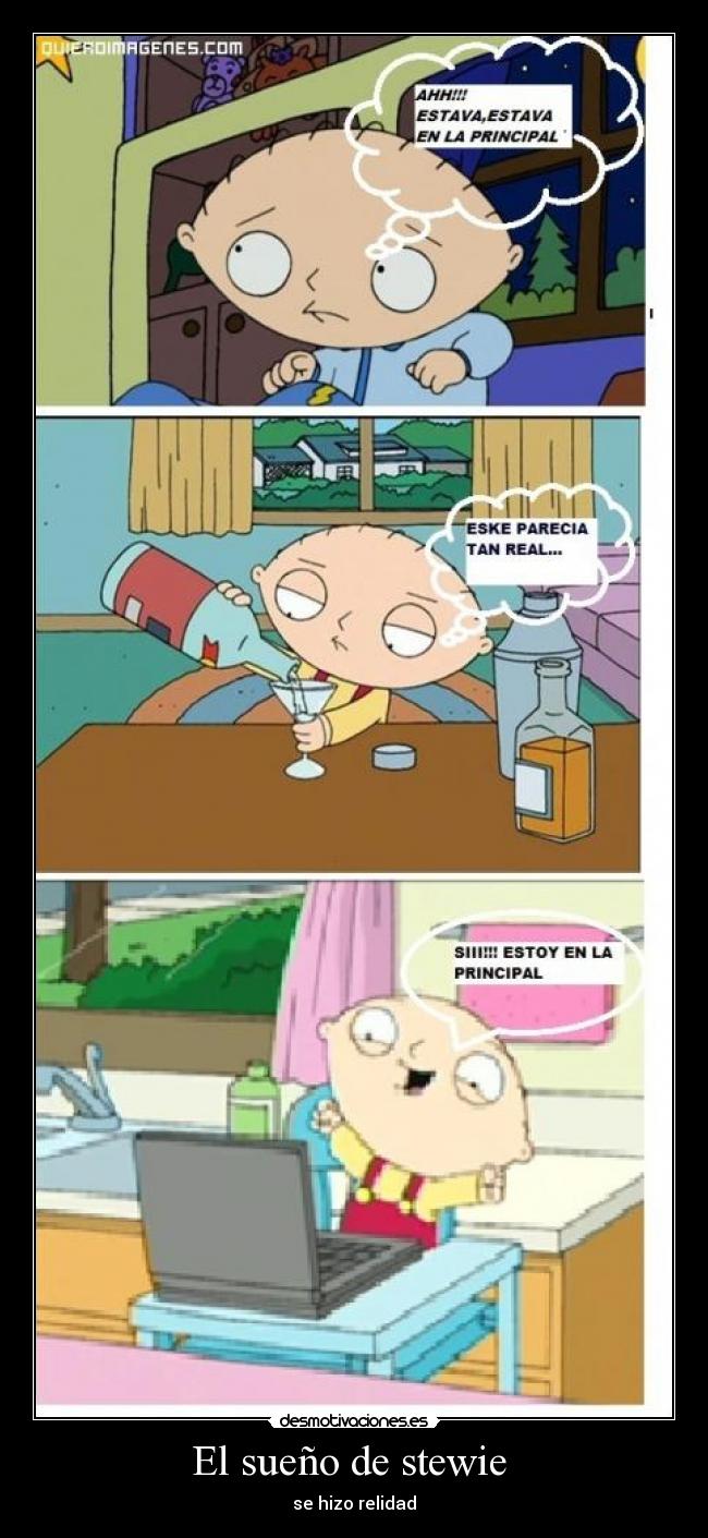 El sueño de stewie -