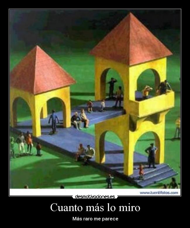 Cuanto más lo miro - Más raro me parece