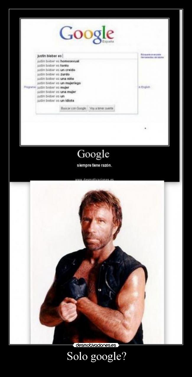 Solo google? - 
