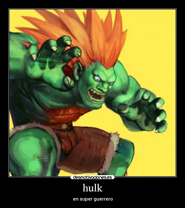 hulk - en super guerrero