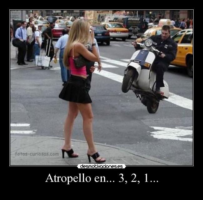 Atropello en... 3, 2, 1... - 