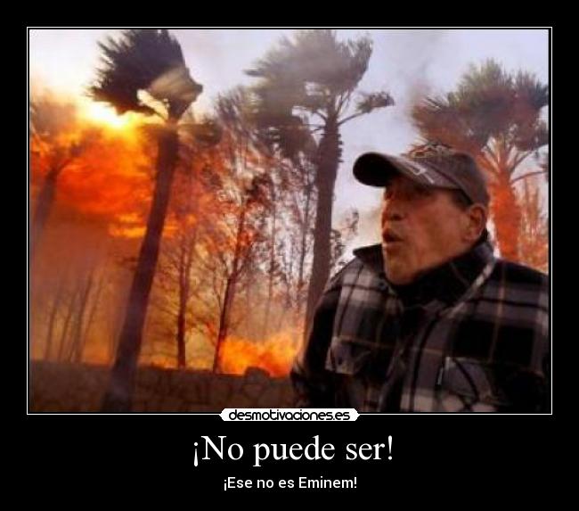 ¡No puede ser! -