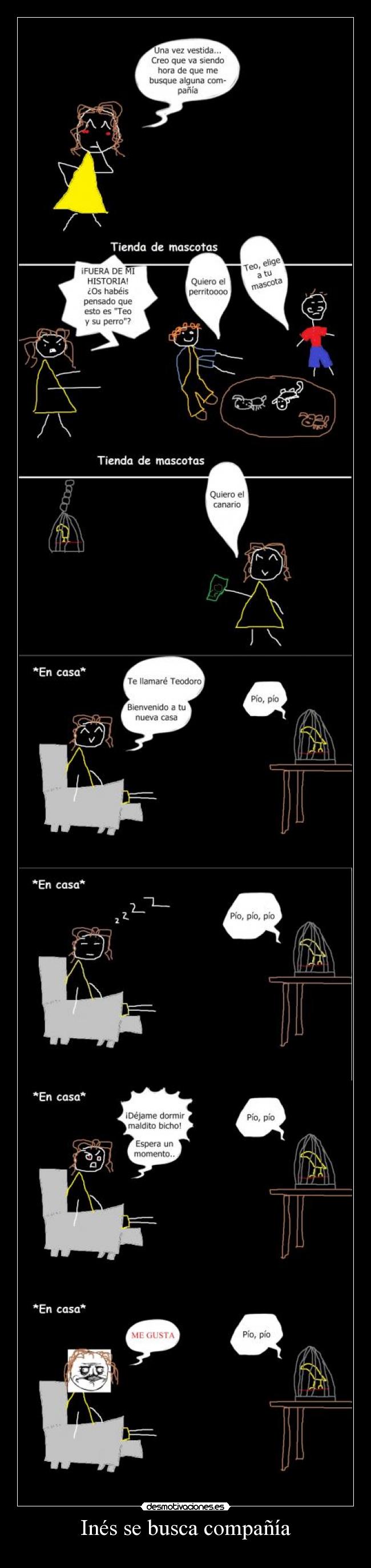 Inés se busca compañía -