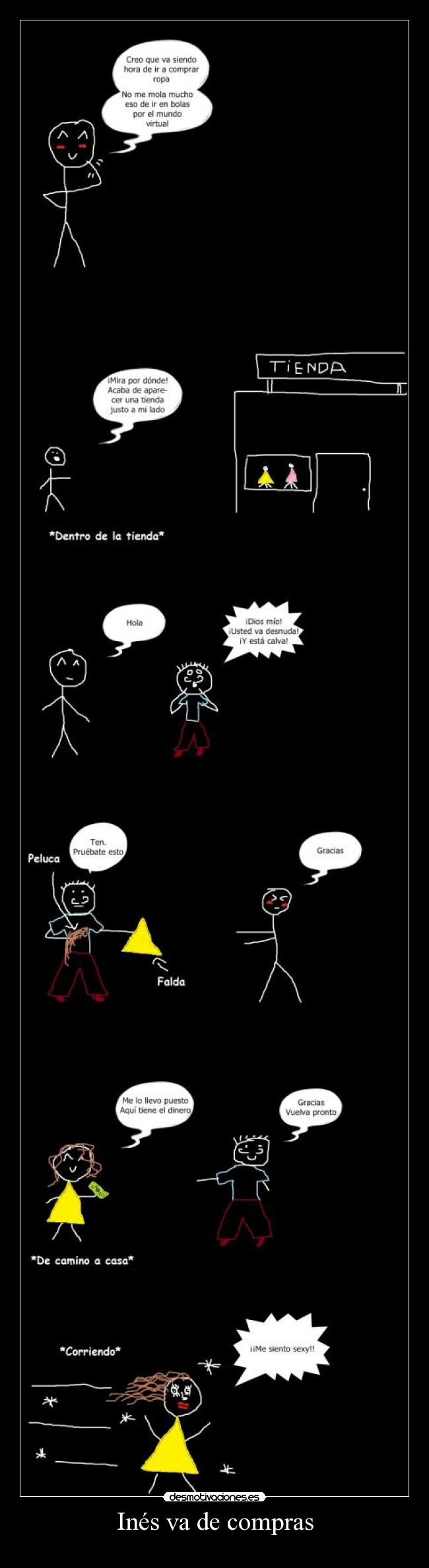 Inés va de compras -