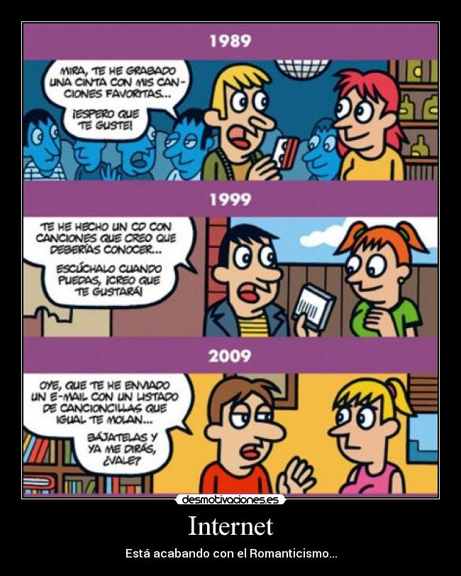 Internet - Está acabando con el Romanticismo...