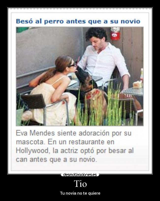 Tio - Tu novia no te quiere