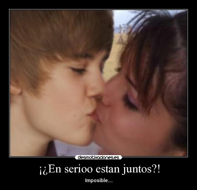 ¡¿En serioo estan juntos?! - Imposible....