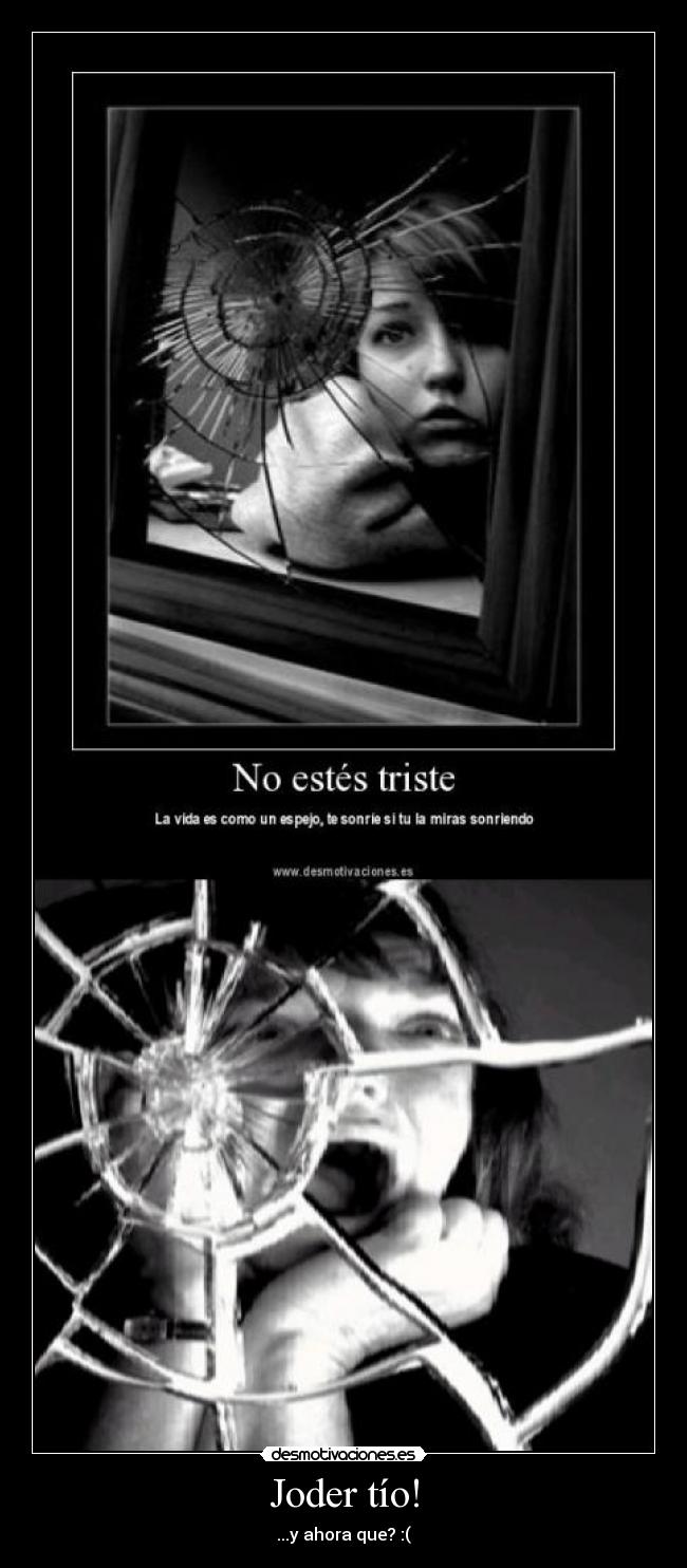 carteles espejos desmotivaciones