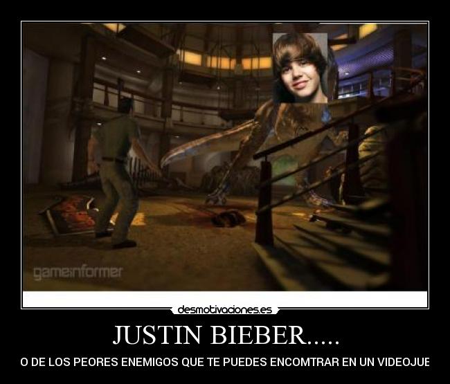 JUSTIN BIEBER..... -