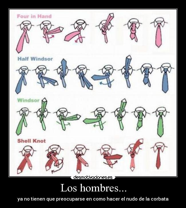 Los hombres... -