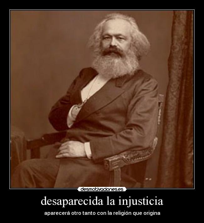 desaparecida la injusticia -