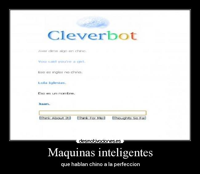 Maquinas inteligentes -