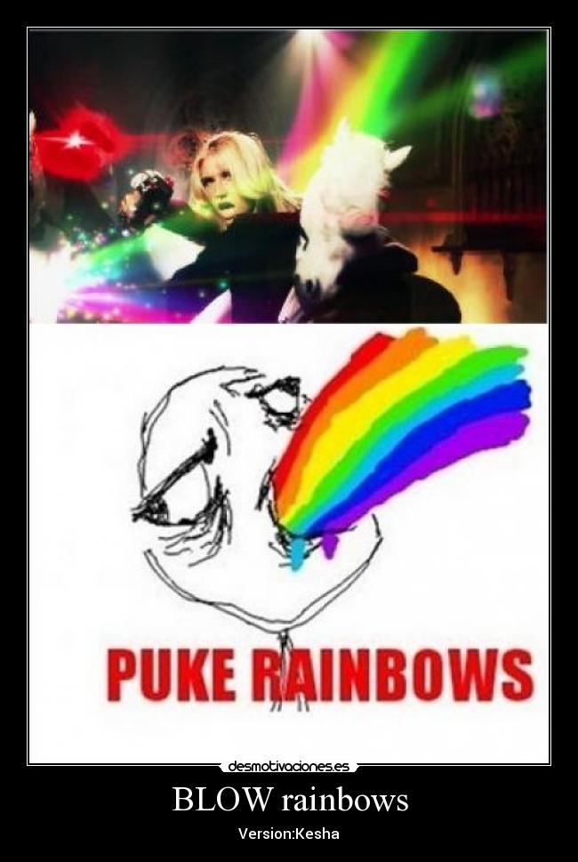 BLOW rainbows -