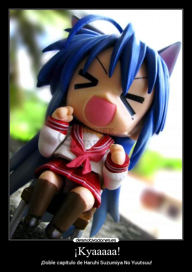 ¡Kyaaaaa! - ¡Doble capítulo de Haruhi Suzumiya No Yuutsuu!