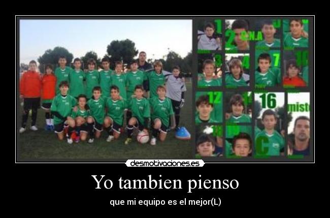 Yo tambien pienso -