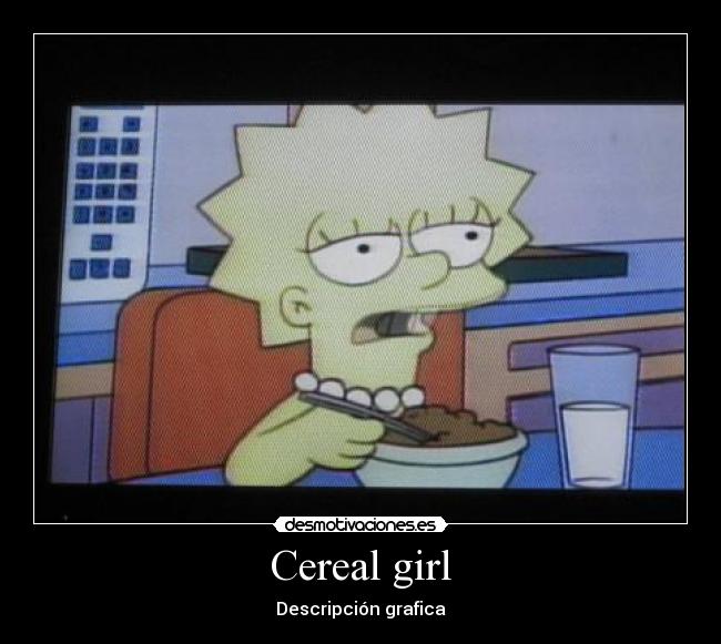 Cereal girl - 