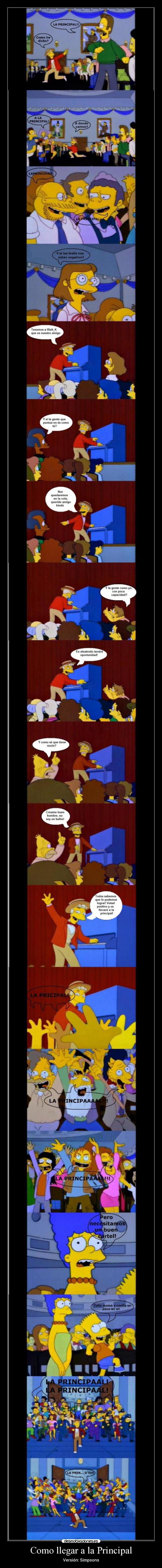 Como llegar a la Principal - 