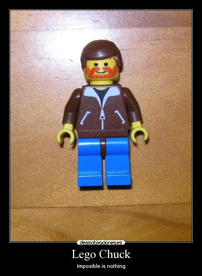 Lego Chuck - Imposible is nothing