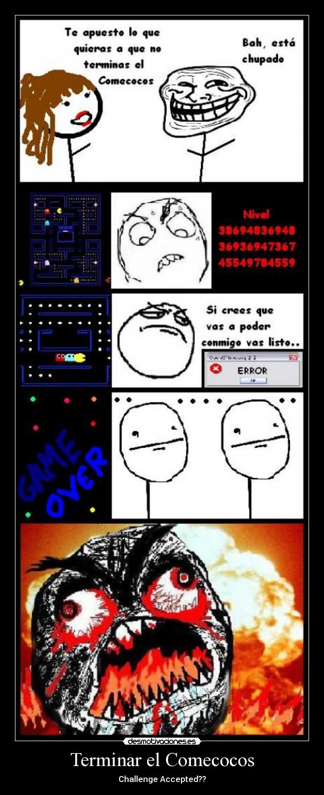 Terminar el Comecocos - 