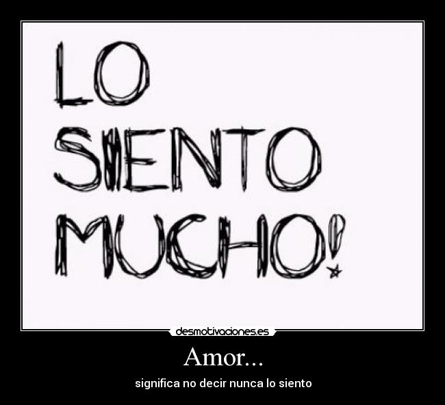 Amor... - 