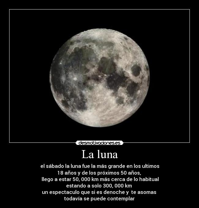 La luna - 