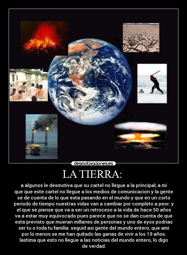 LA TIERRA: -