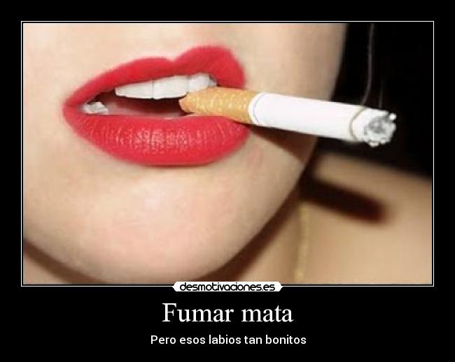 Fumar mata - 