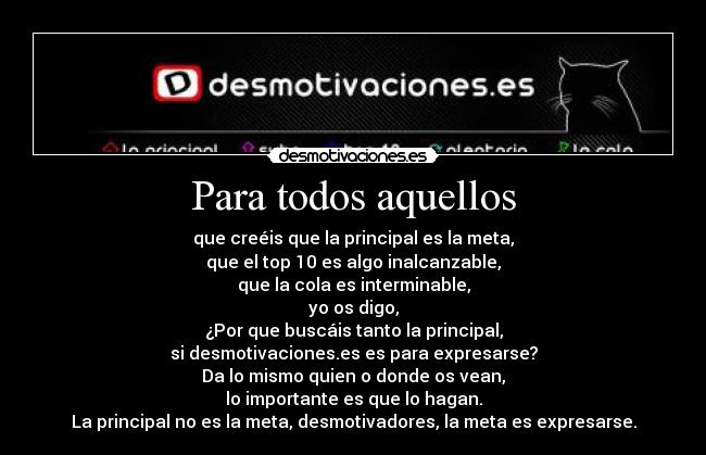 Para todos aquellos - 