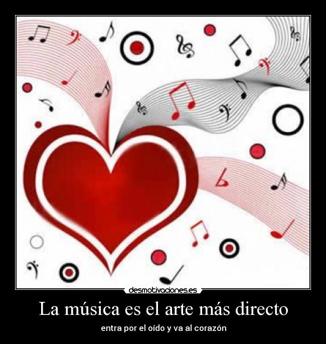 La música es el arte más directo - 