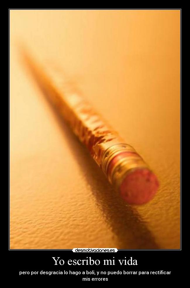 Yo escribo mi vida -