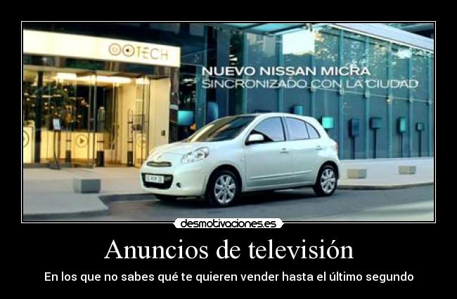Anuncios de televisión -