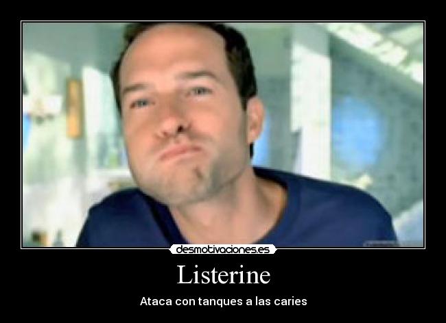 Listerine - Ataca con tanques a las caries