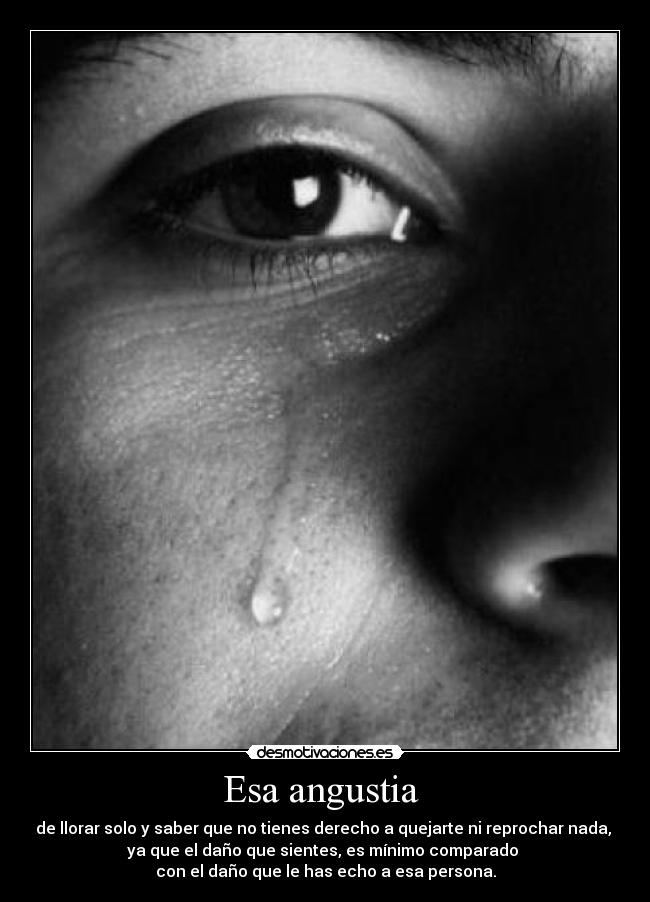 Esa angustia  - 