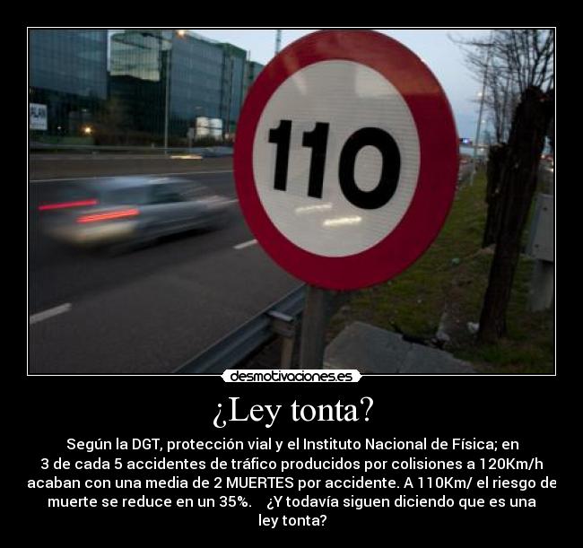 ¿Ley tonta? -