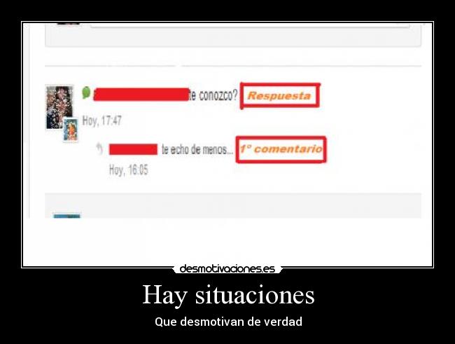 Hay situaciones -
