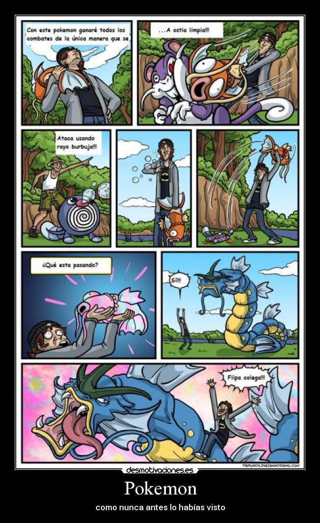 Pokemon - como nunca antes lo habías visto