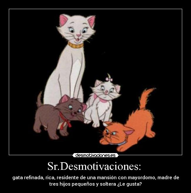 carteles aristogatos desmotivaciones
