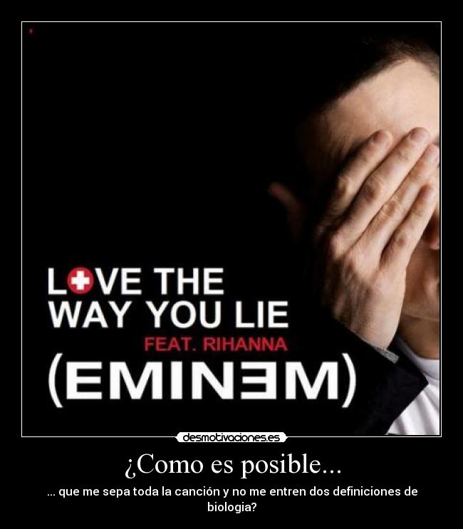 ¿Como es posible... -