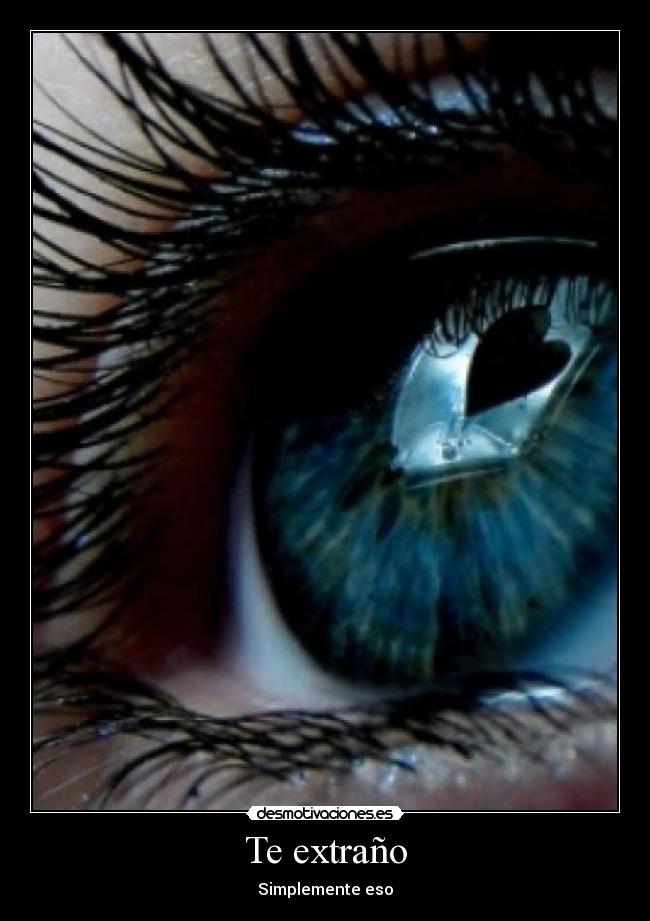 Te extraño - 