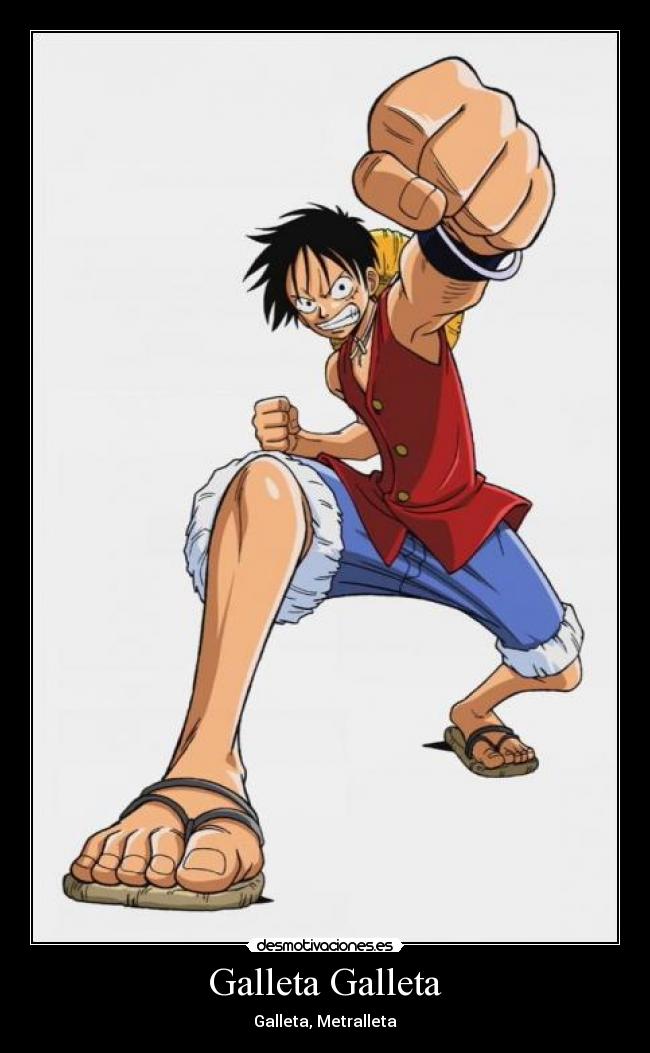 carteles luffy desmotivaciones