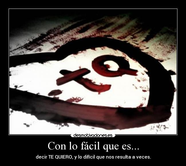 Con lo fácil que es... -