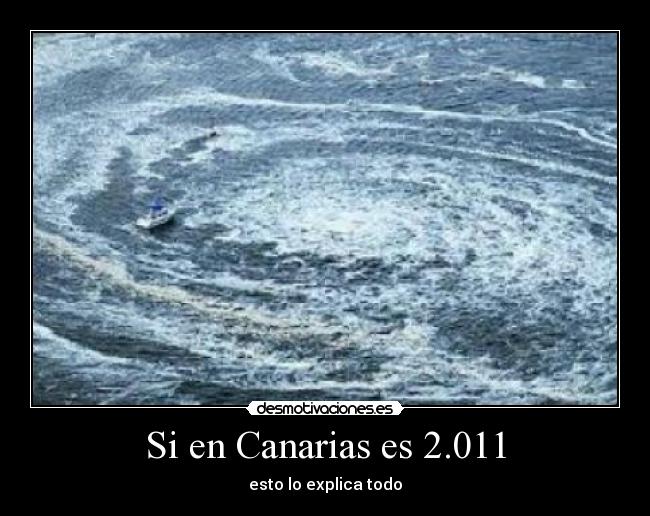 Si en Canarias es 2.011 - esto lo explica todo
